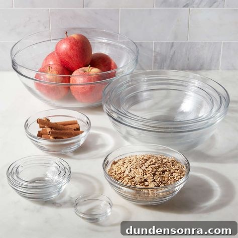 Gift Ideas for Home Chefs and Bakers 14 Nesting glass prep bowls, comes in different sizes