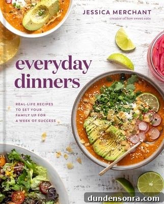 Gift Ideas for Home Chefs and Bakers 7 Everyday dinners book cover by Jessica Merchant