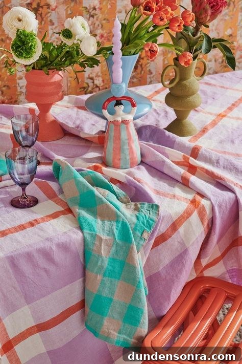 Colorful napkin set!
