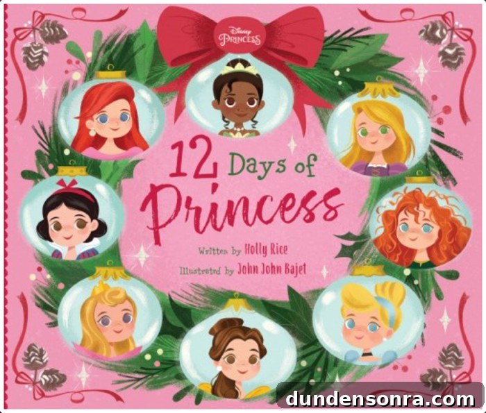 12 days of princess book cover