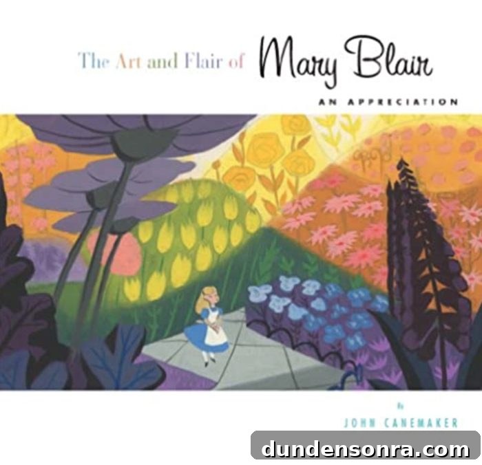 The Art and Flair of Mary Blair cover with Alice in Wonderland