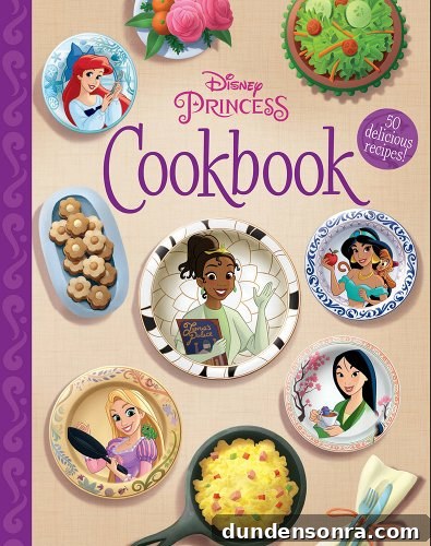 Disney Princess Cookbook book cover