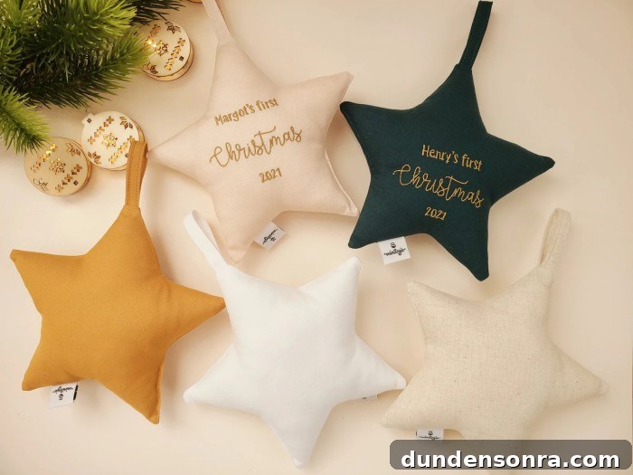 star ornaments with 