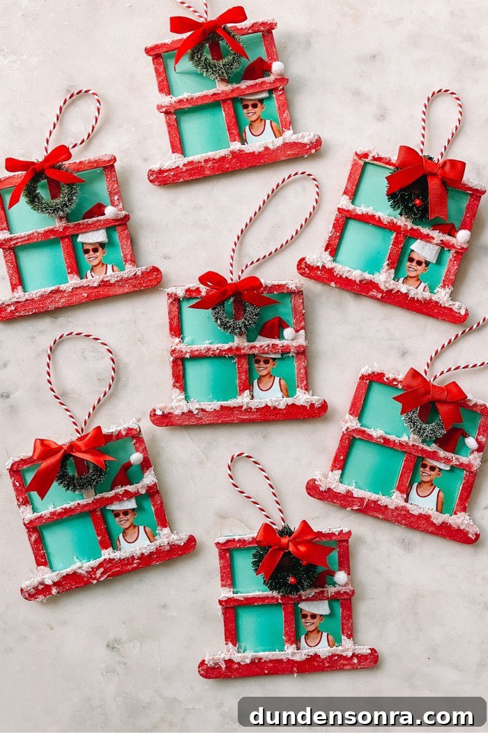 Christmas Window Popsicle Stick Ornament Craft Ideas 14 Popsicle Stick Christmas Window Ornaments on Marble