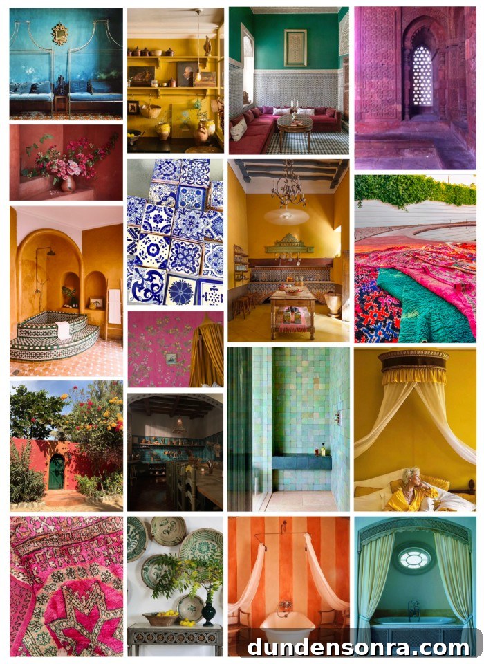 Bold and Bright Mood Board
