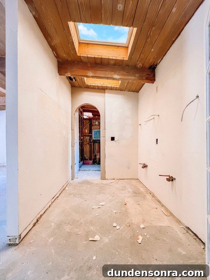 Palm Springs Main Bathroom Remodel Ideas and Plans 9 bathroom under construction