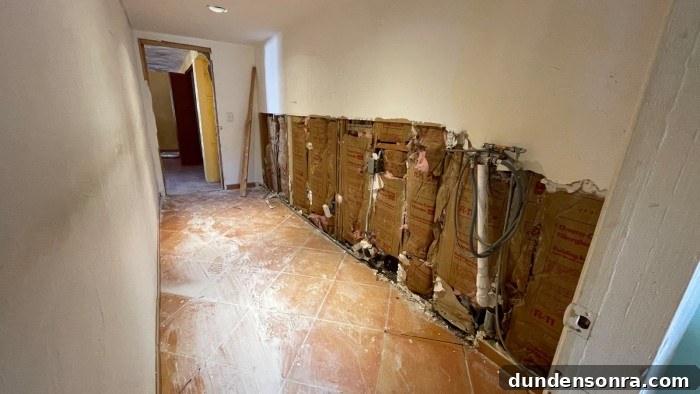 photo of bathroom under construction