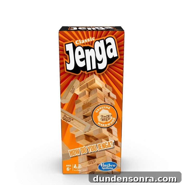 Top Board Games to Boost Preschoolers' Learning and Fun 11 Jenga Game