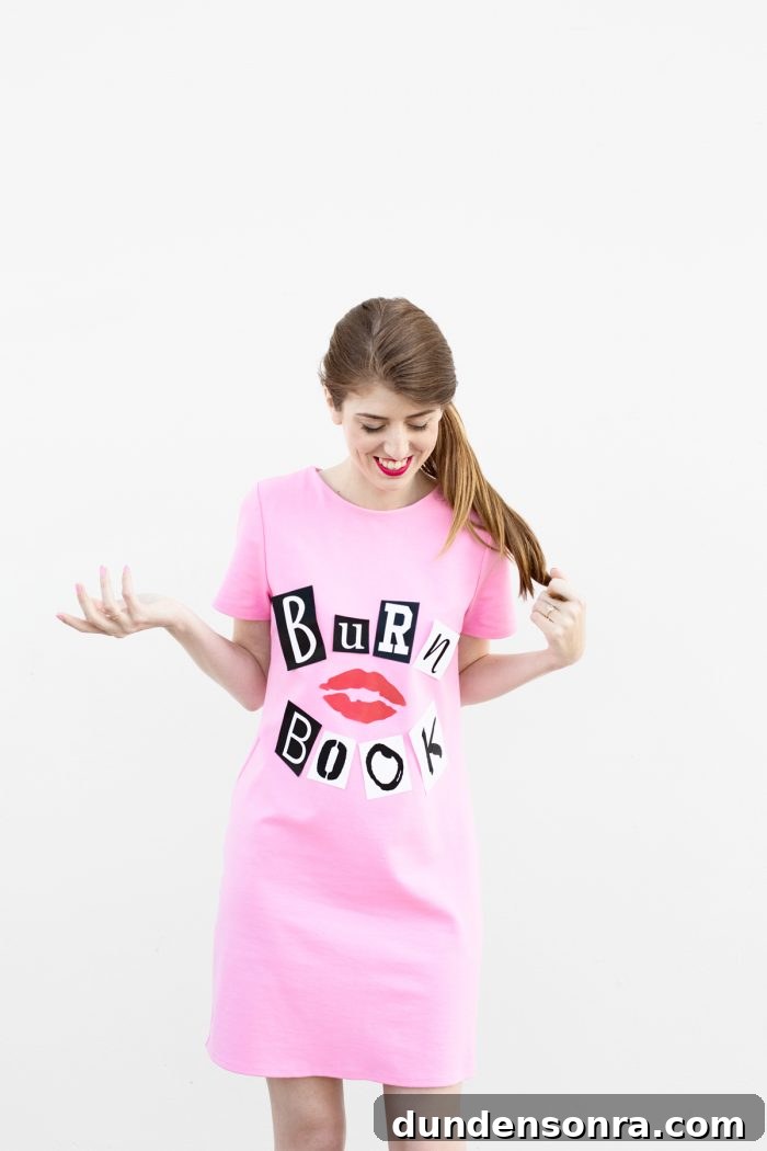 DIY Burn Book Costume | studiodiy.com