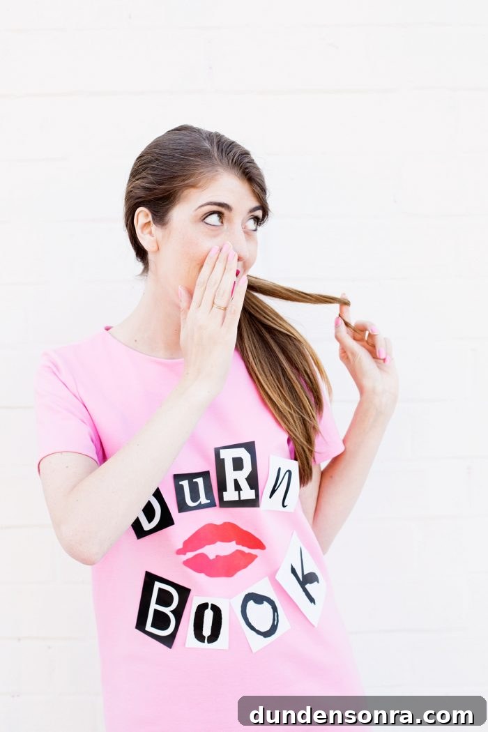 DIY Burn Book Costume | studiodiy.com