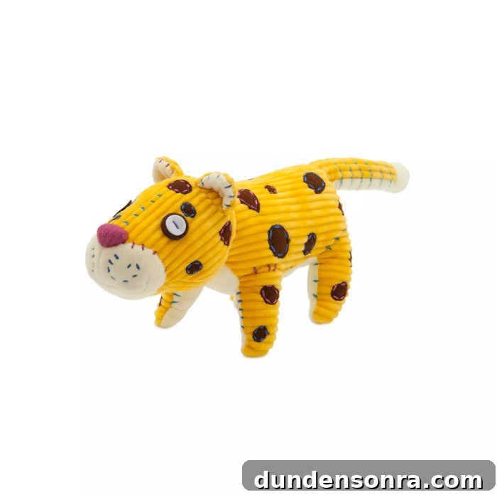 stuffed jaguar toy