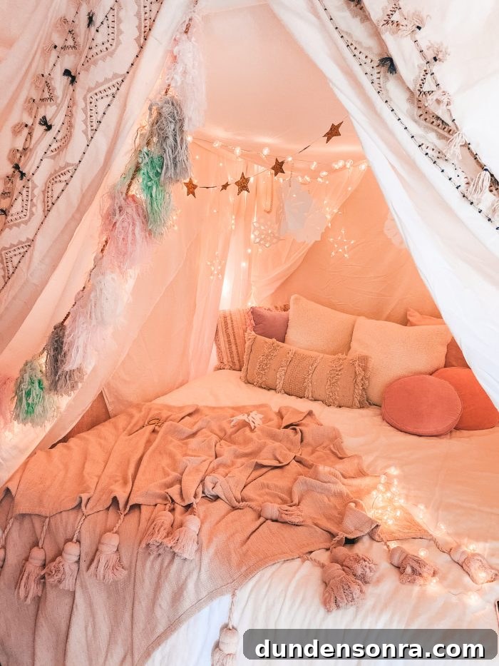 How To Make a Magical Tent (Like the one from The Holiday!)