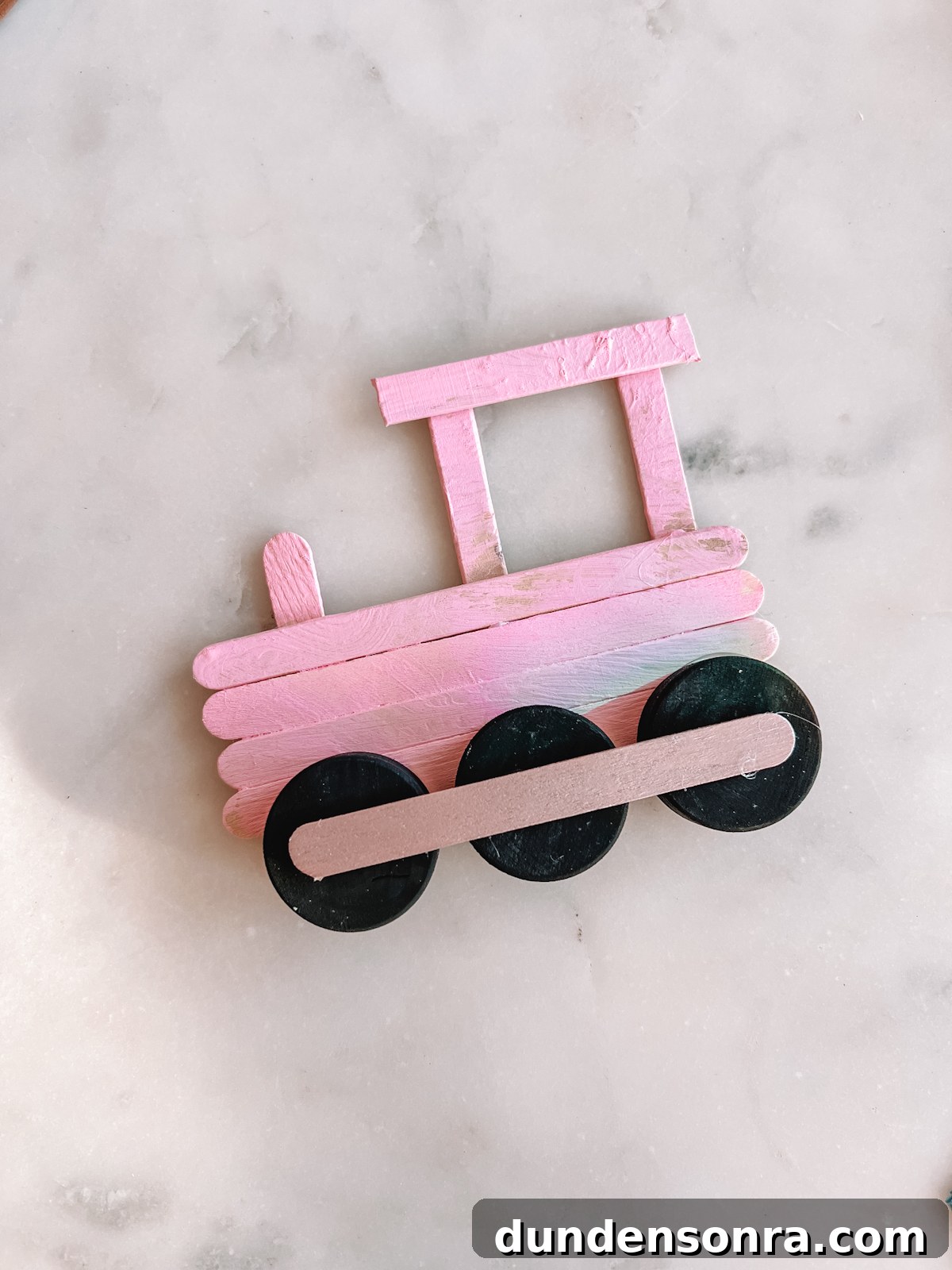popsicle stick train