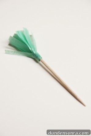 diy-tissue-paper-food-picks