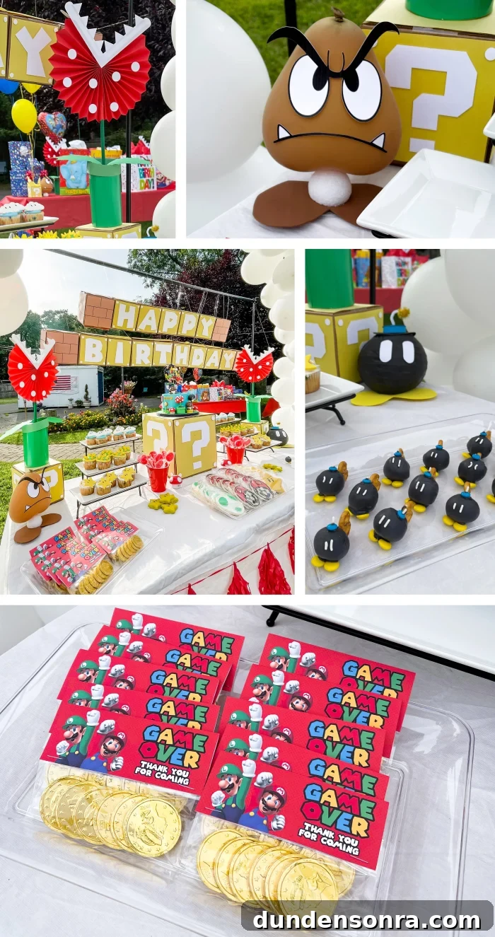 24 Super Mario Birthday Party Ideas to Wow Fans of All Ages 19 Mario party ideas.