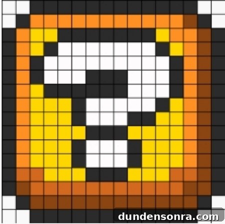 24 Super Mario Birthday Party Ideas to Wow Fans of All Ages 21 Mario mystery box perler pattern