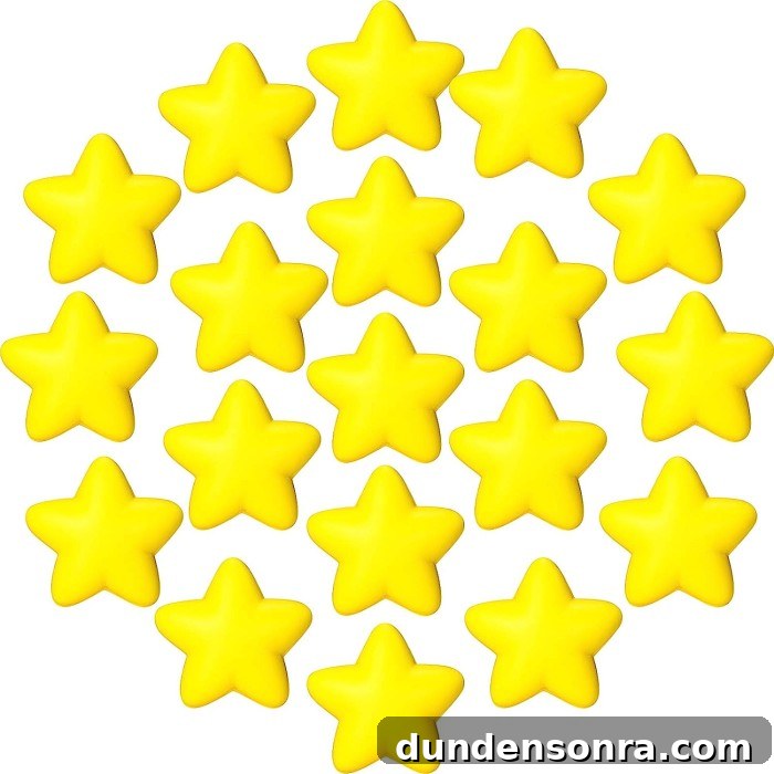 24 Super Mario Birthday Party Ideas to Wow Fans of All Ages 25 star stress balls