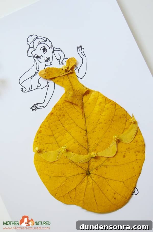 22 Magical Disney Crafts Kids Will Love 17 Disney Princess Dress - Disney Craft Idea