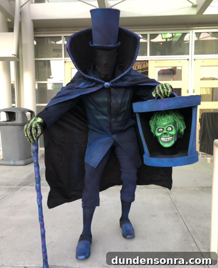 hat box ghost costume
