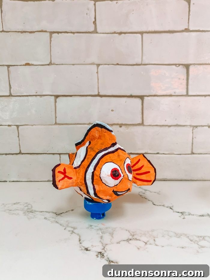 How To Make a Paper Maché Finding Nemo