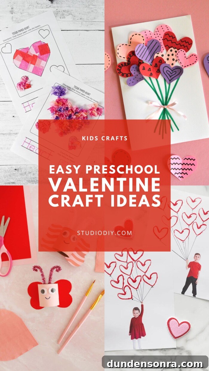 Preschool Valentine Crafts
