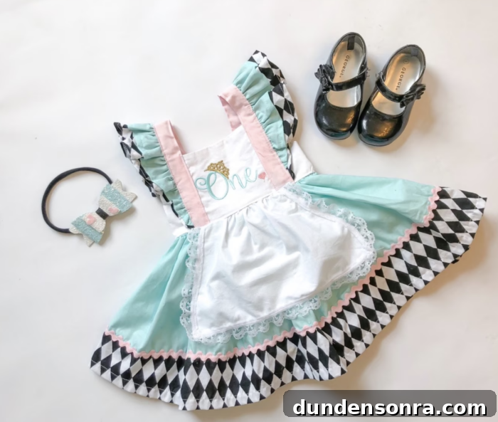 Alice in Wonderland Party Alice in wonderland dress with headband and shoes.
