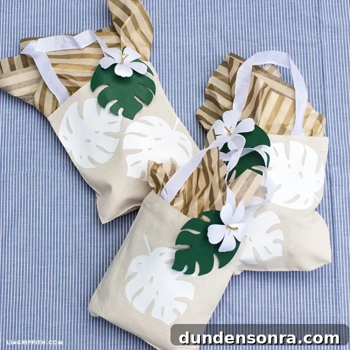 Tropical Goody Bags Tropical party goody bags.
