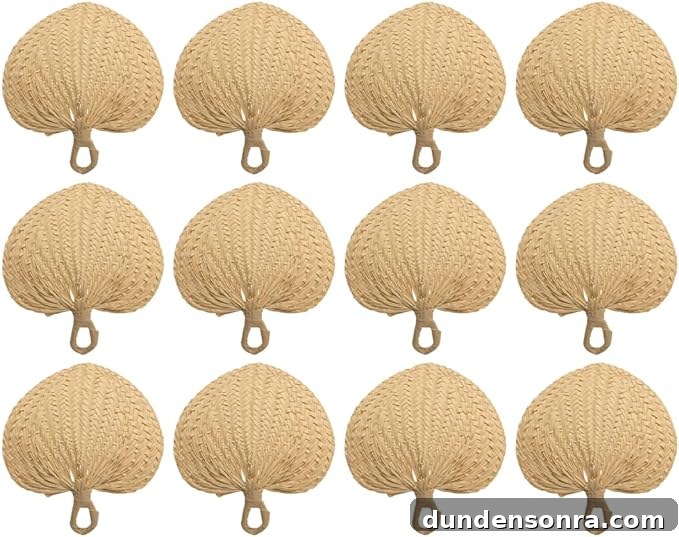 Palm Leaf Hand Fans Palm leaf hand fans.