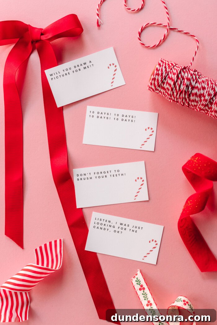 Printable Elf on the Shelf Notes: Free Holiday Templates for Kids 4 Elf on the Shelf Notes