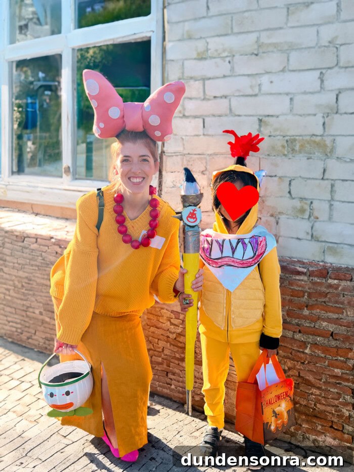 Bowser Jr and Wendy mom and son costume