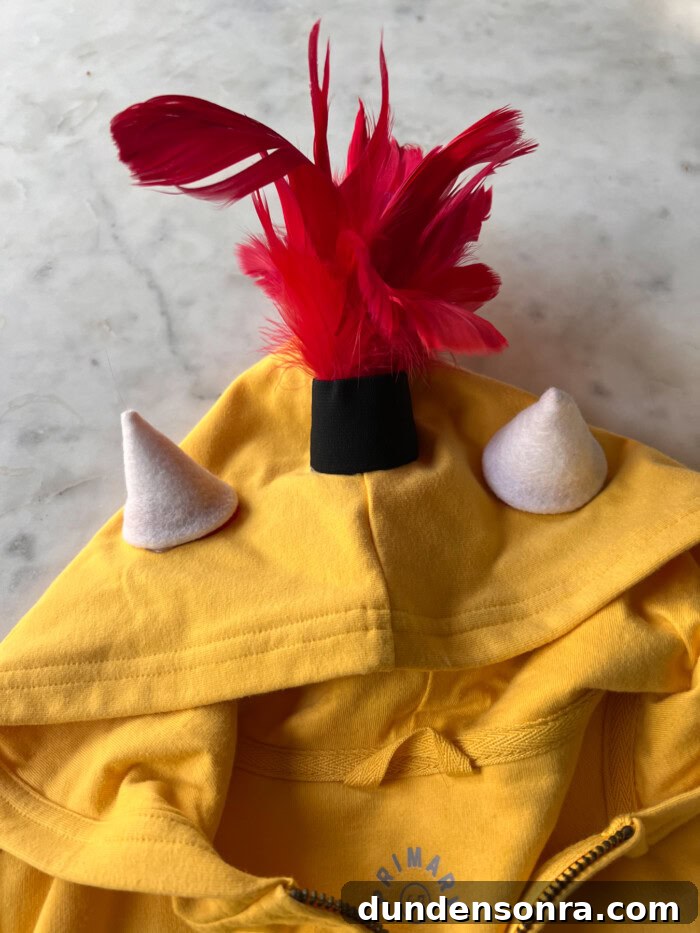 Bowser jr hoodie costume