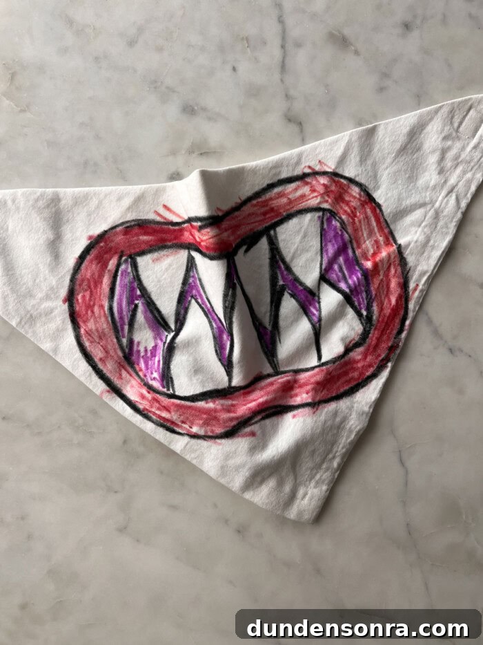 Bowser Jr bandana