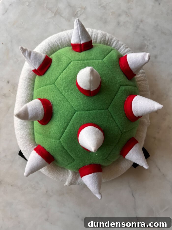 DIY Bowser Jr. Shell