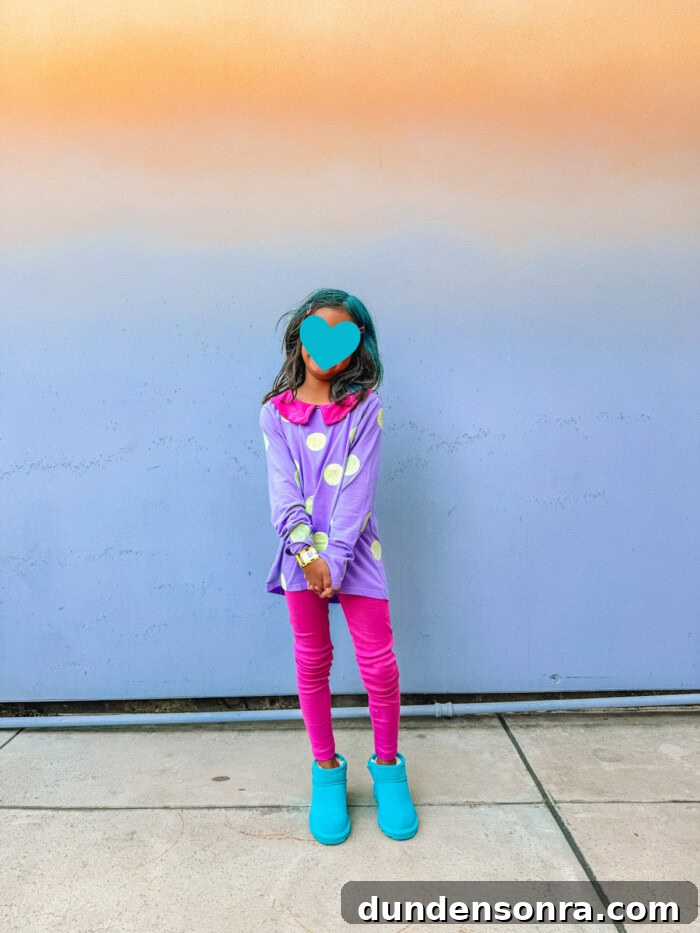 Child in Envy Inside Out 2 Costume