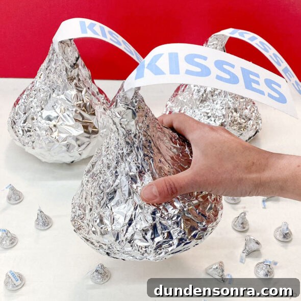 giant Hershey kiss