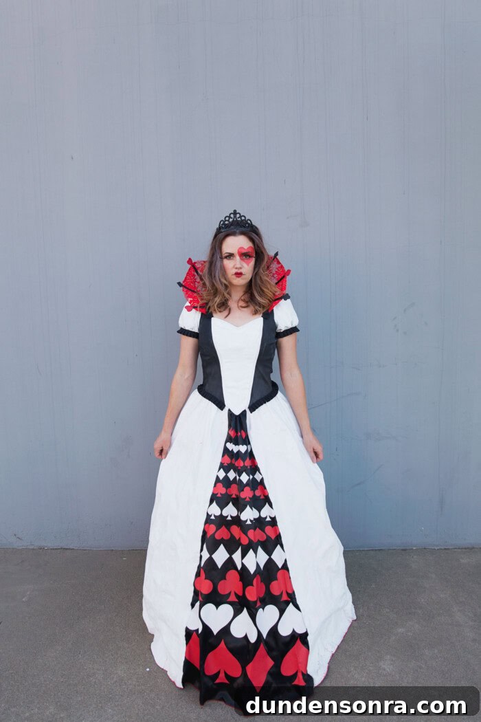 Queen of Hearts costume