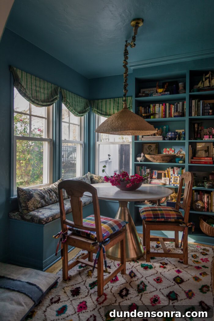Blue Dining Room