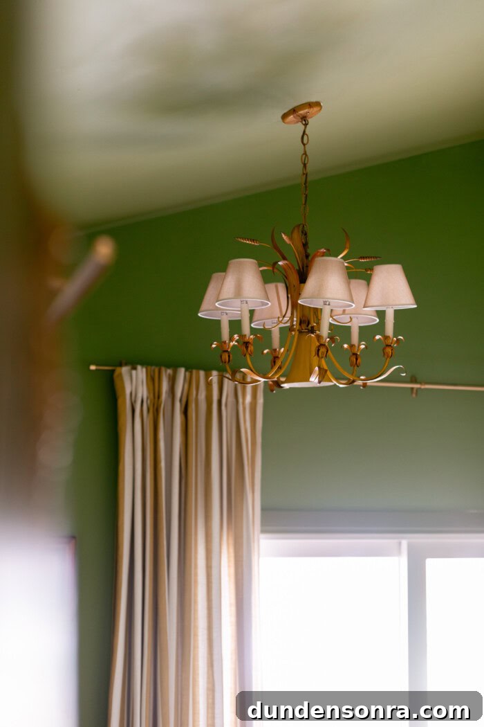 Yellow Chandelier
