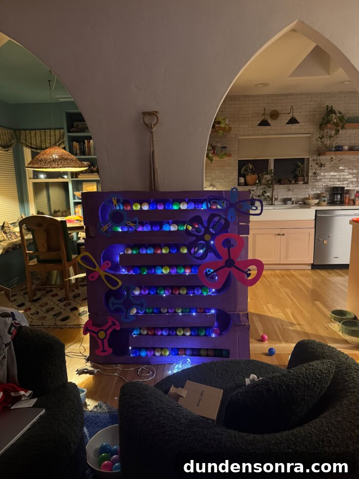 Inside Out Trunk-or-Treat Costume and Decoration Ideas 11 Inside Out light up memory orbs