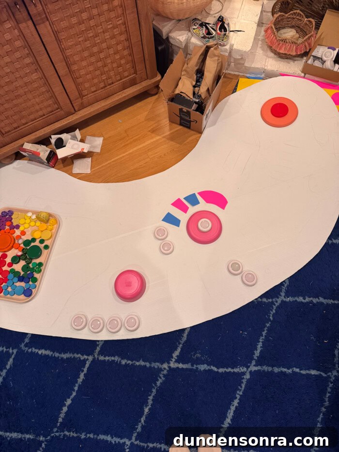 Inside Out Trunk-or-Treat Costume and Decoration Ideas 14 Inside Out console in progress