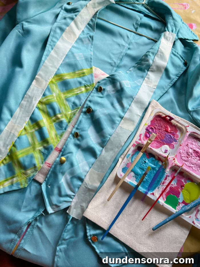 Mary Poppins Returns DIY Costume Ideas for Adults and Kids 8 Painted suit vest