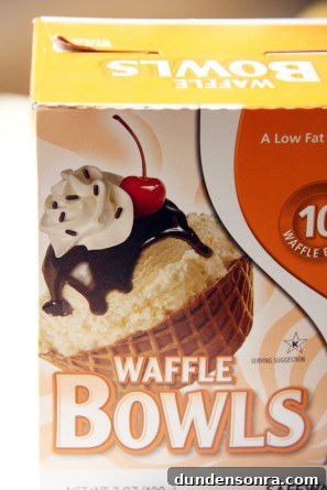 Waffle Bowls