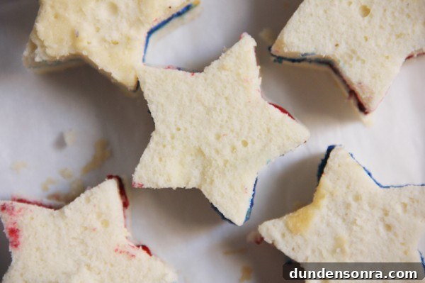 July 4th Inside Out Cupcakes July 4th Inside Out Cupcakes