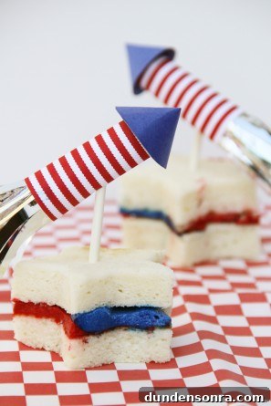 July Fourth Cupcake Toppers