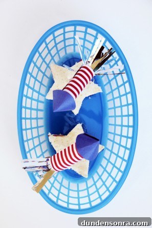 July Fourth Fire Cracker Cake Toppers July Fourth Fire Cracker Cake Toppers