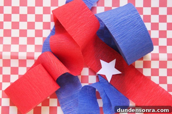 Fourth of July DIY Garland
