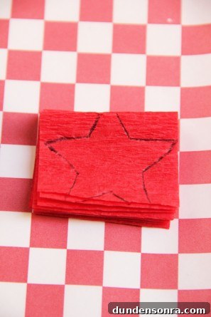 Fourth of July DIY Star Streamers