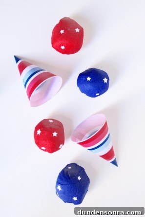 Fourth of July DIY Surprise Balls
