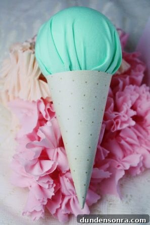 Ice Cream Cone Ornaments