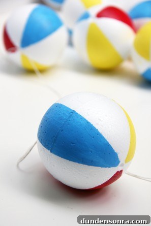 Styrofoam Beach Balls
